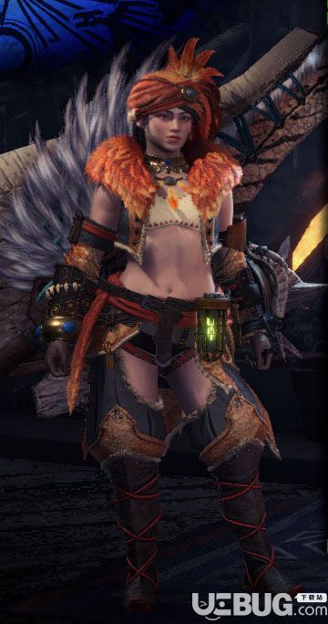 《怪物猎人世界冰原巨乳Kulu装甲MOD》 《怪物猎人世界冰原巨乳Kulu装甲MOD》