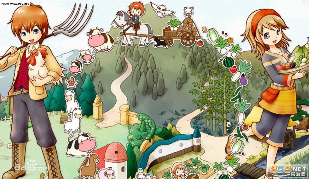 《牧场物语双子村+汉化中文版》 《牧场物语双子村+汉化中文版》